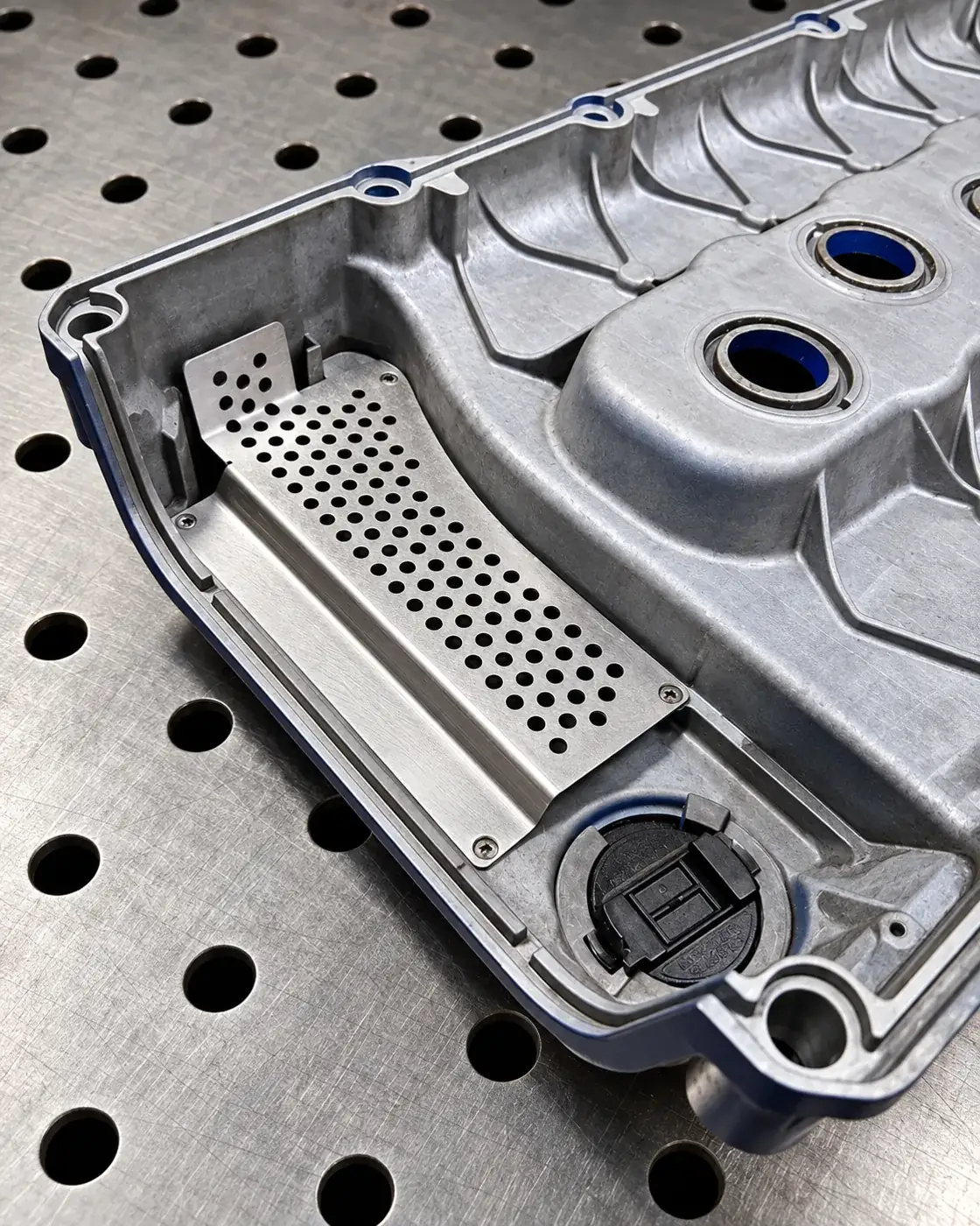 Laser-cut baffle