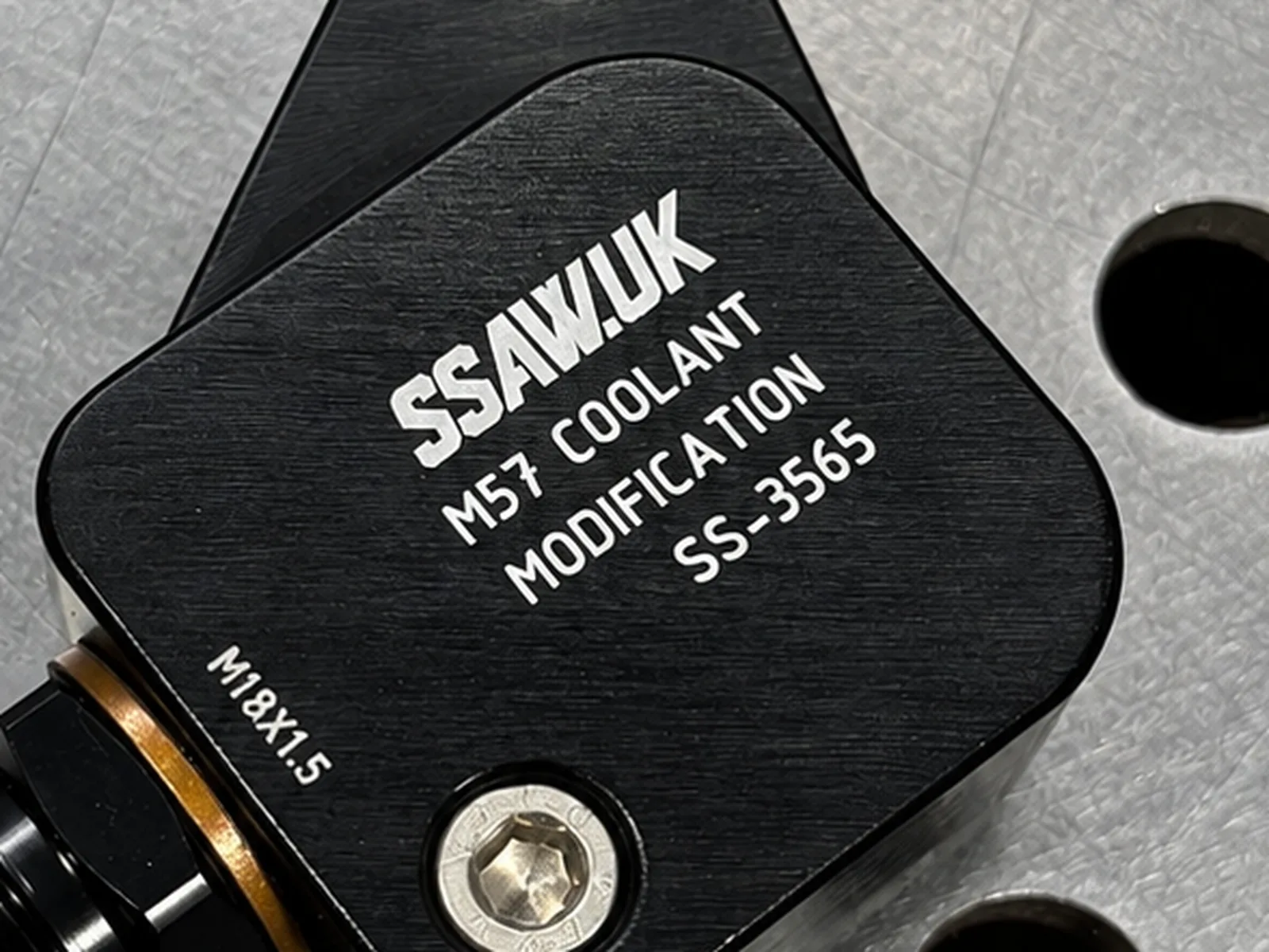 Marked part number